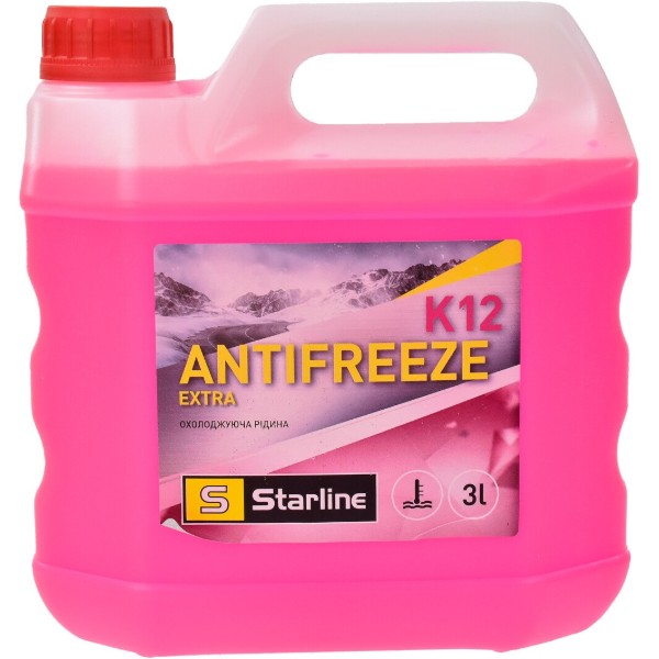 Фото - Антифриз MPM Starline Extra K12 G-12+ 3л (NA K12-3) Фото - Антифриз MPM Starline Extra K12 G-12+ 3л (NA K12-3)